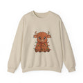 Christmas Highlander Cow Sweatshirt Unisex
