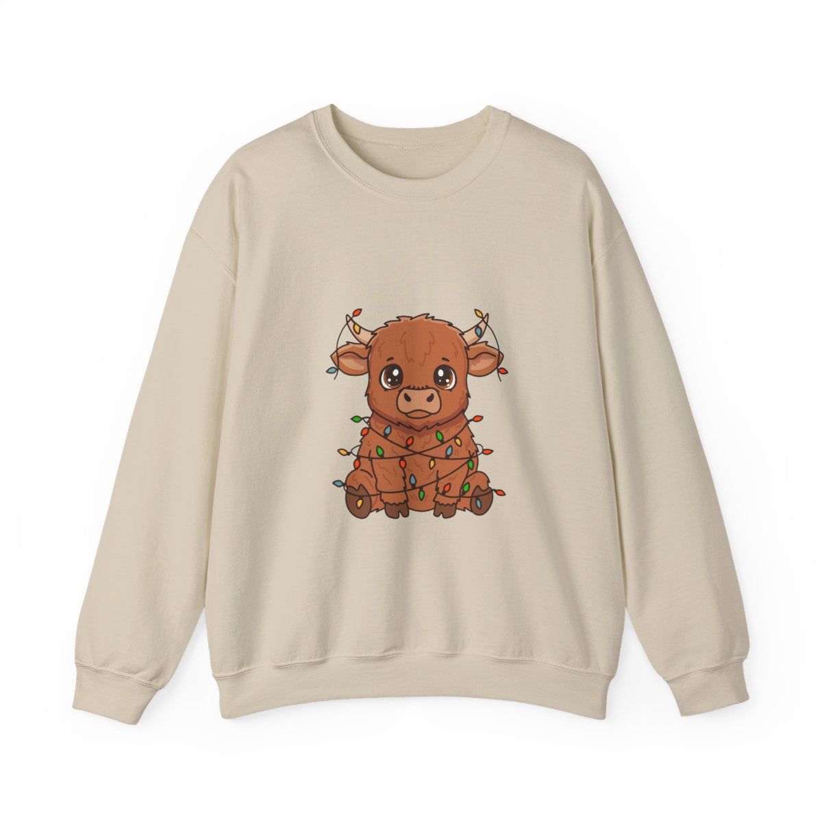 Christmas Highlander Cow Sweatshirt Unisex