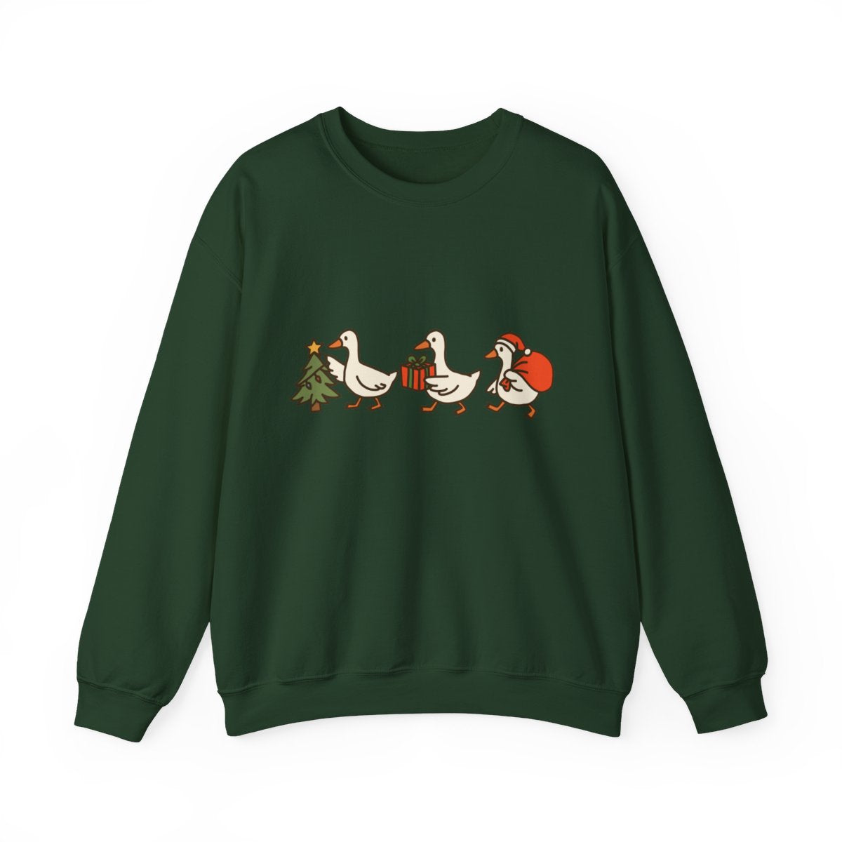 Christmas Goose Christmas Sweatshirt Unisex