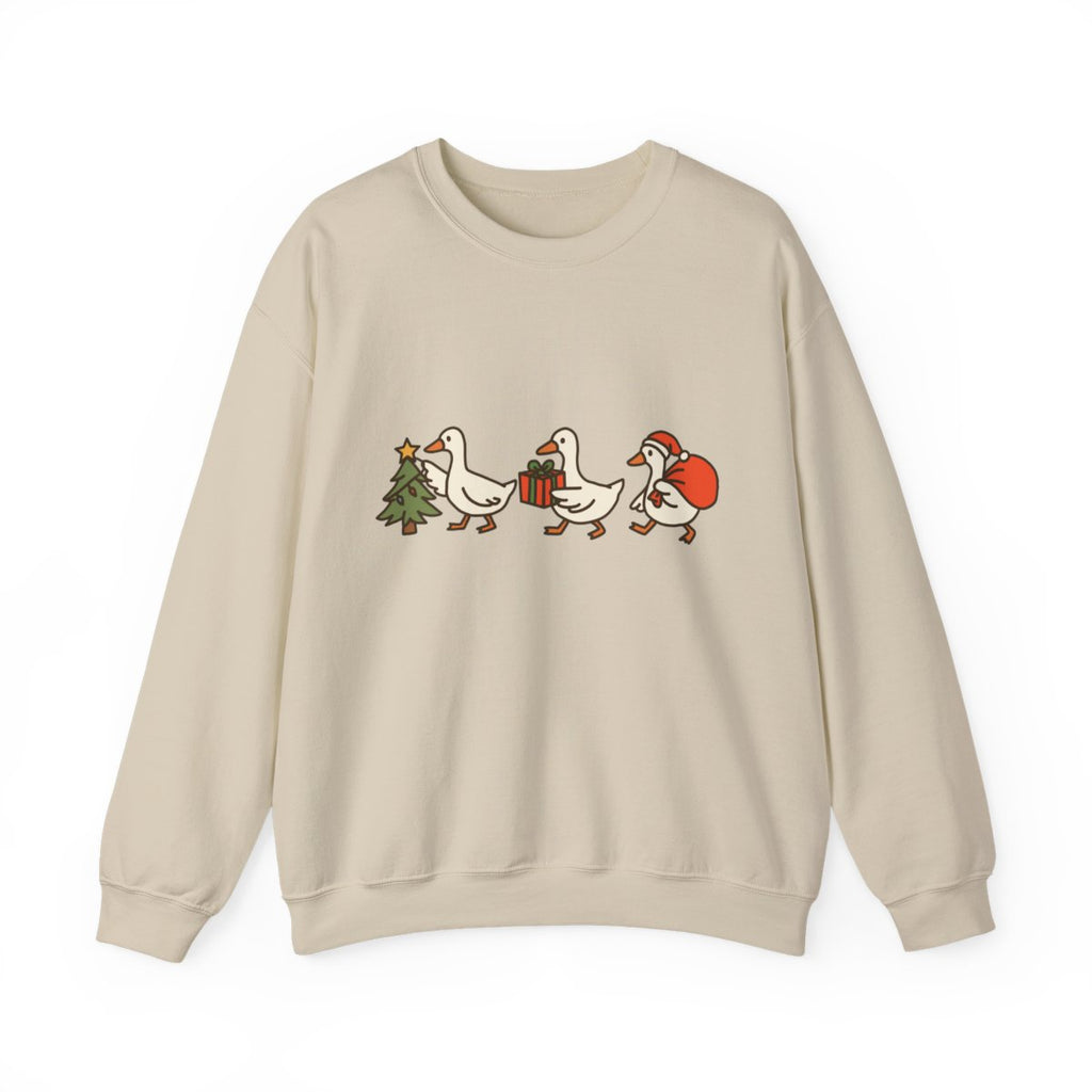 Christmas Goose Christmas Sweatshirt Unisex