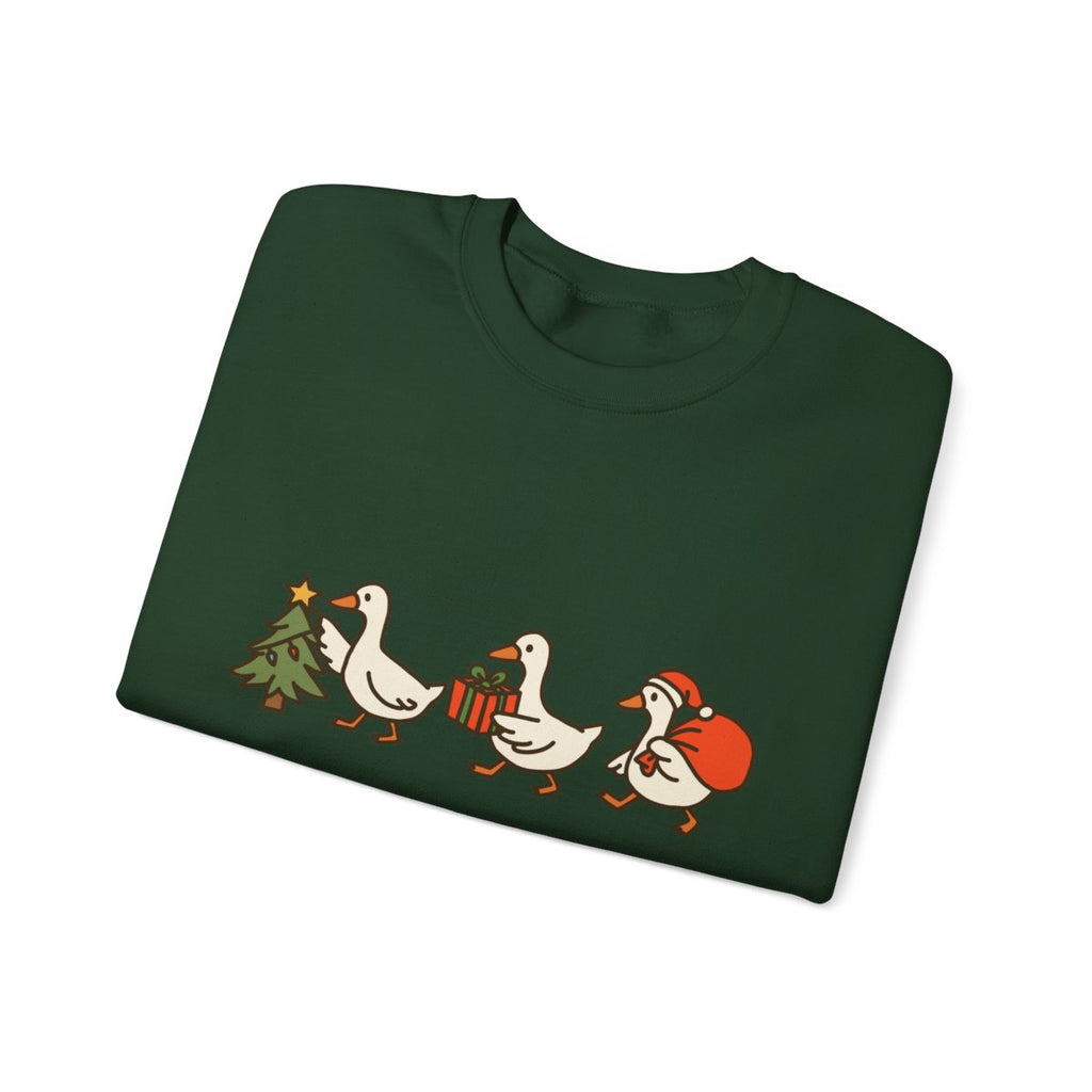 Christmas Goose Christmas Sweatshirt Unisex